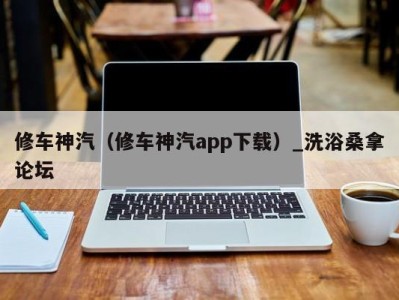 合肥修车神汽（修车神汽app下载）_洗浴桑拿论坛